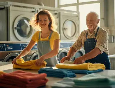 Refolding Washing Professional Wash & Fold Service | Stuart, FL | DK Wash 'N Fold | DK ...